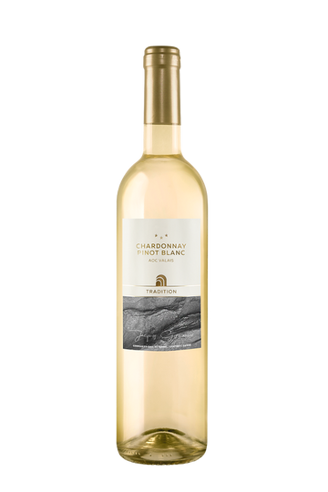 Chardonnay Pinot Blanc Tradition AOC Valais Cave du Tunnel