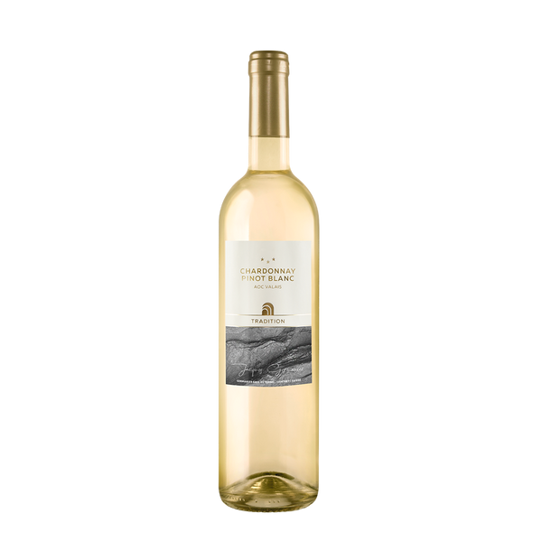 Chardonnay Pinot Blanc Tradition AOC Valais Cave du Tunnel