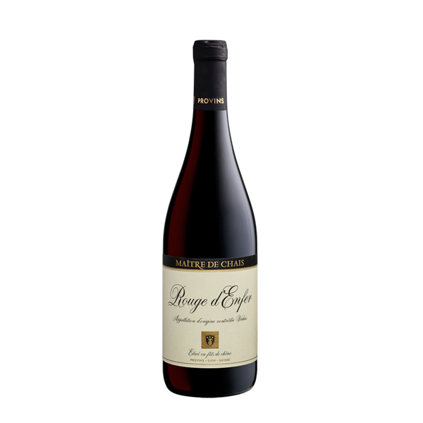 Assemblage Rouge AOC Valais Maître de Chais Rouge d’Enfer Provins 75cl