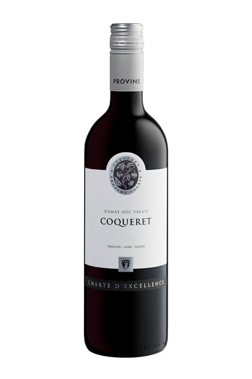 Charte d'Excellence Gamay Coqueret AOC Valais Provins