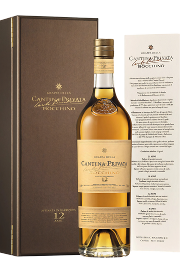 Grappa della Cantina Privata 12 Anni Distilleria Bocchino 70cl 45% vol.