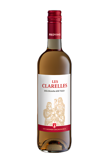 Les Grands Dignitaires Dôle Blanche Les Clarelles AOC Valais Provins