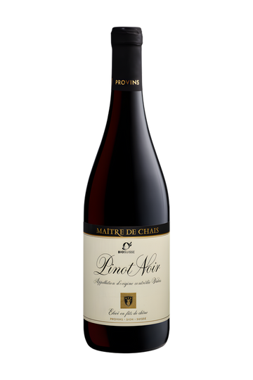 Pinot Noir Bio Bourgeon Maître de Chais AOC Valais Provins