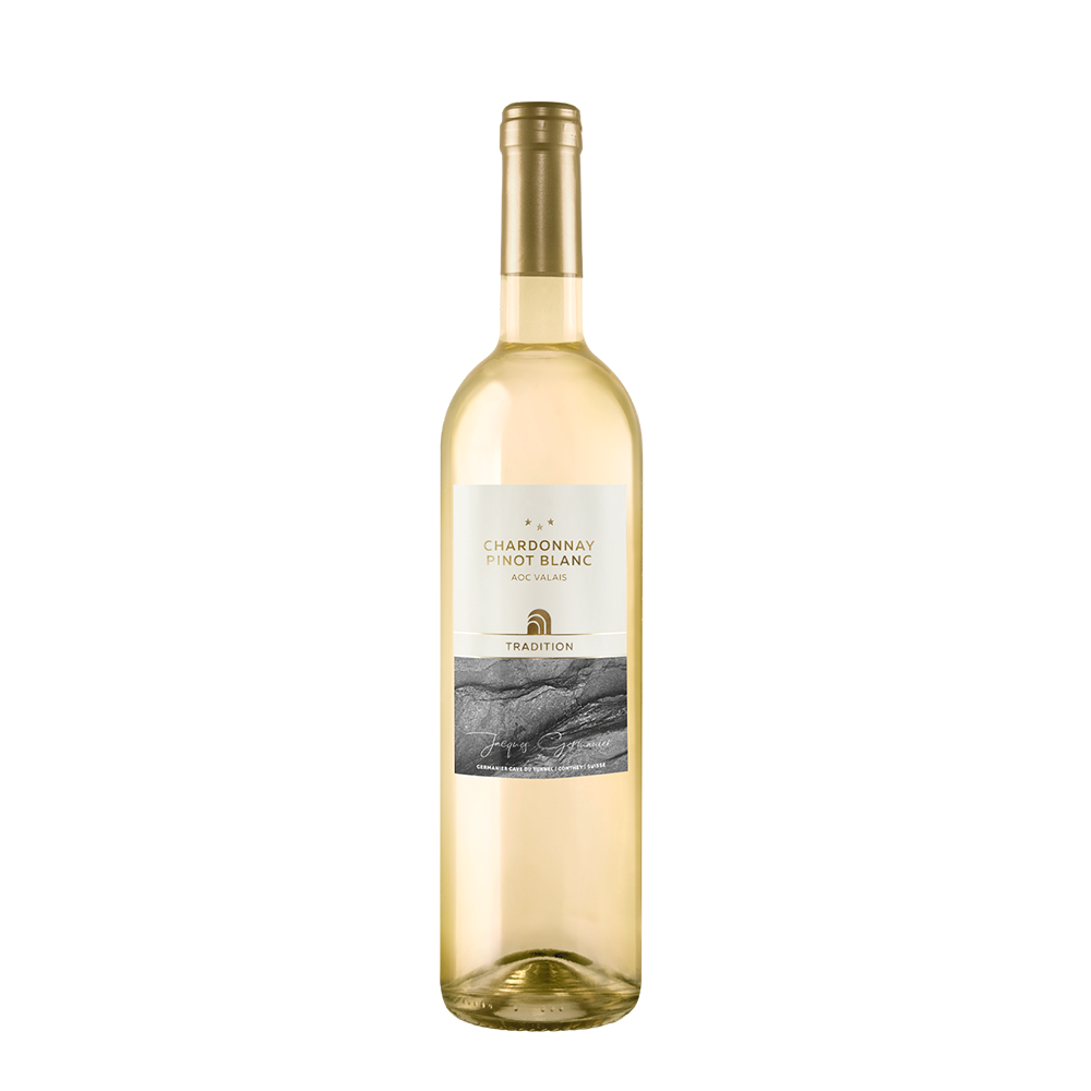 Chardonnay Tradition Pinot Blanc AOC Valais Cave du Tunnel