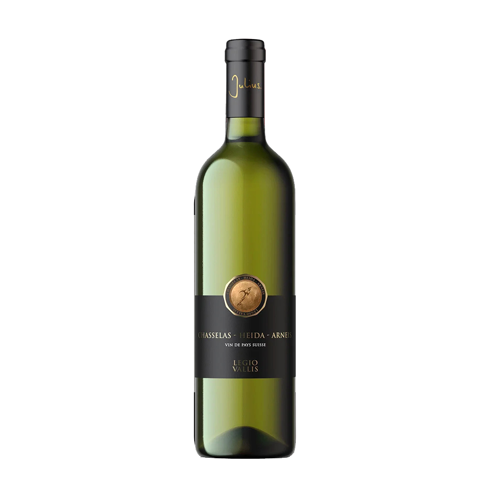 Chasselas-Heida-Arneis Vin de Pays Suisse  Fam. Pierre-Alain Mathier, Vins et Vignobles Julius
