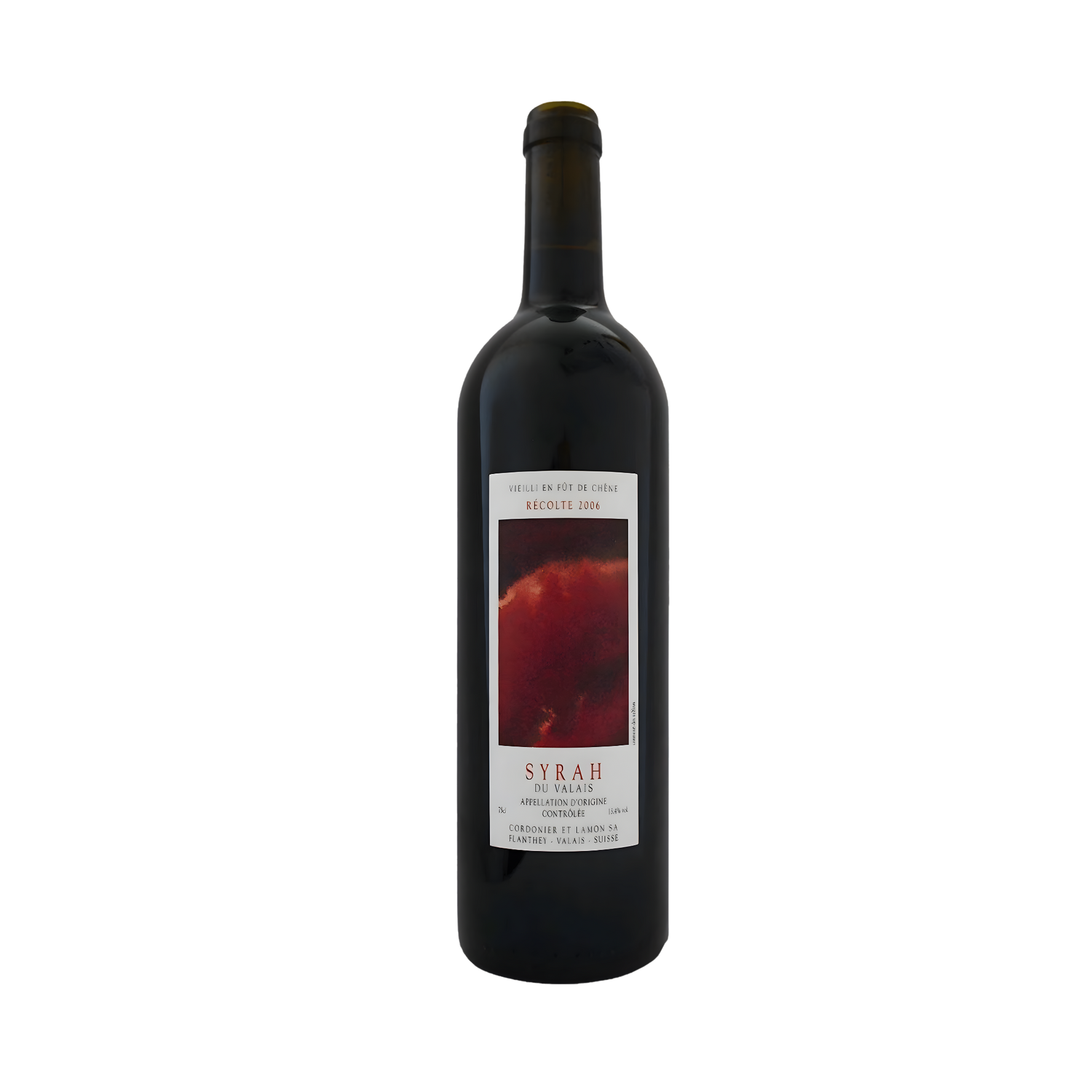 Syrah Fût de Chêne AOC Valais Cordonier & Lamon SA