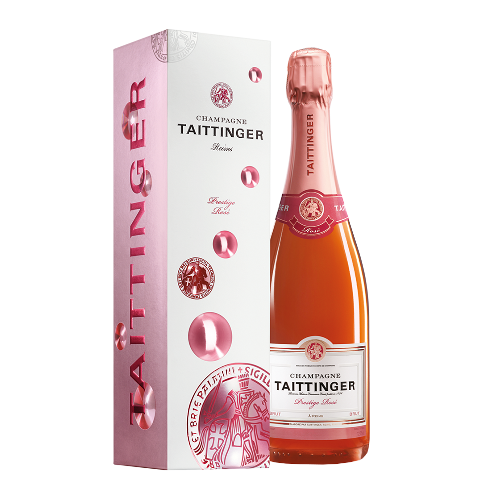 Champagne Taittinger Brut Prestige Rosé (in Bubble-Box)