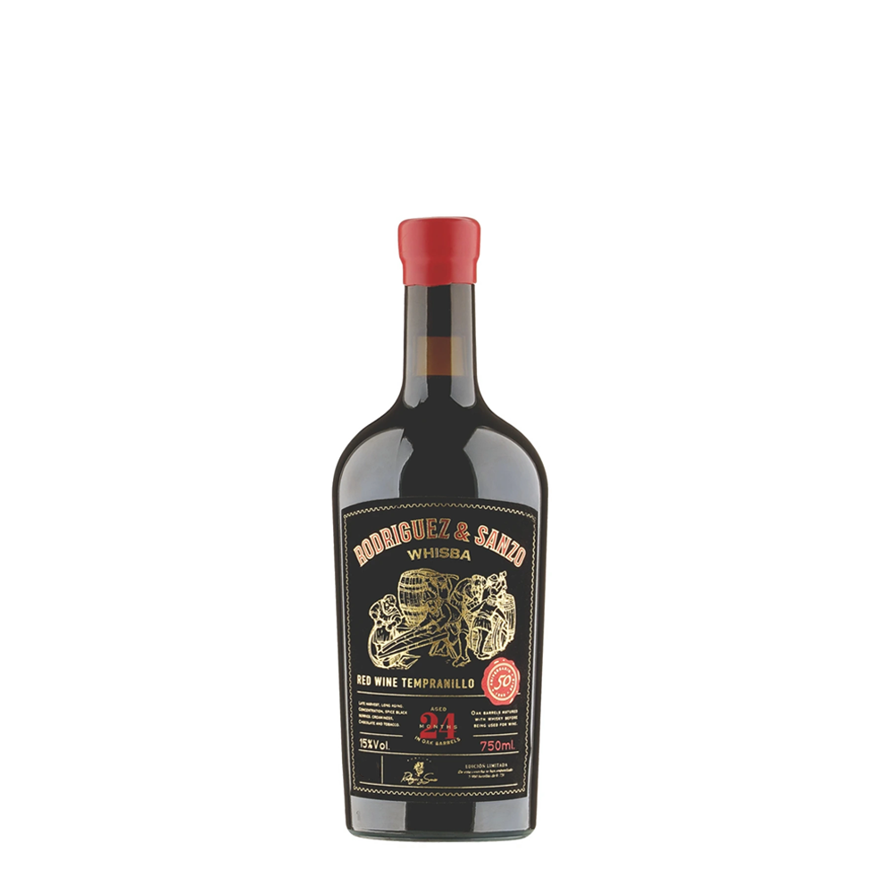 Whisky-Wine-Rodriguez Sanzo–Tempranillo aged 24 months in Whisky barrels