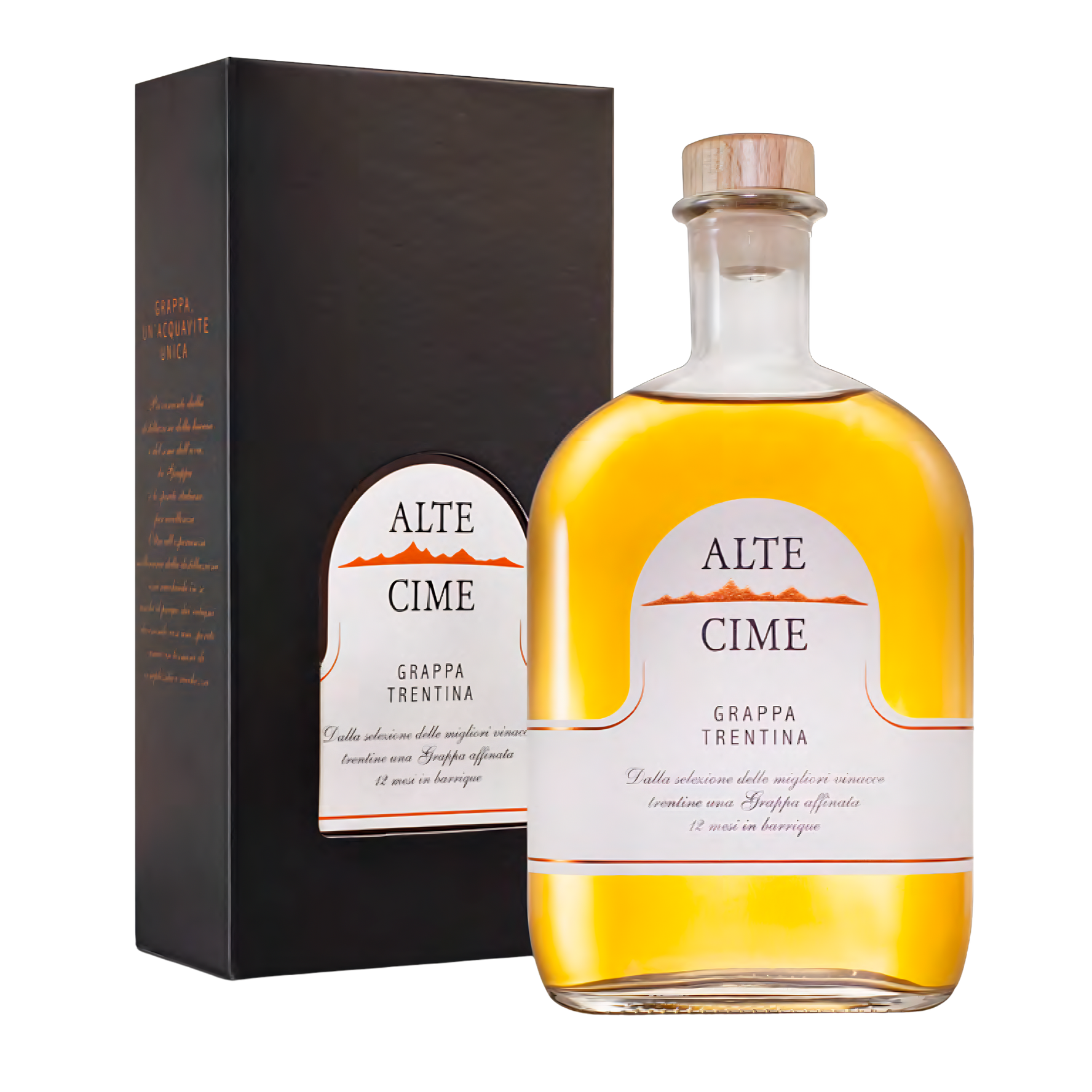 Alte Cime Grappa Trentina Affinata 50cl 40% vol.