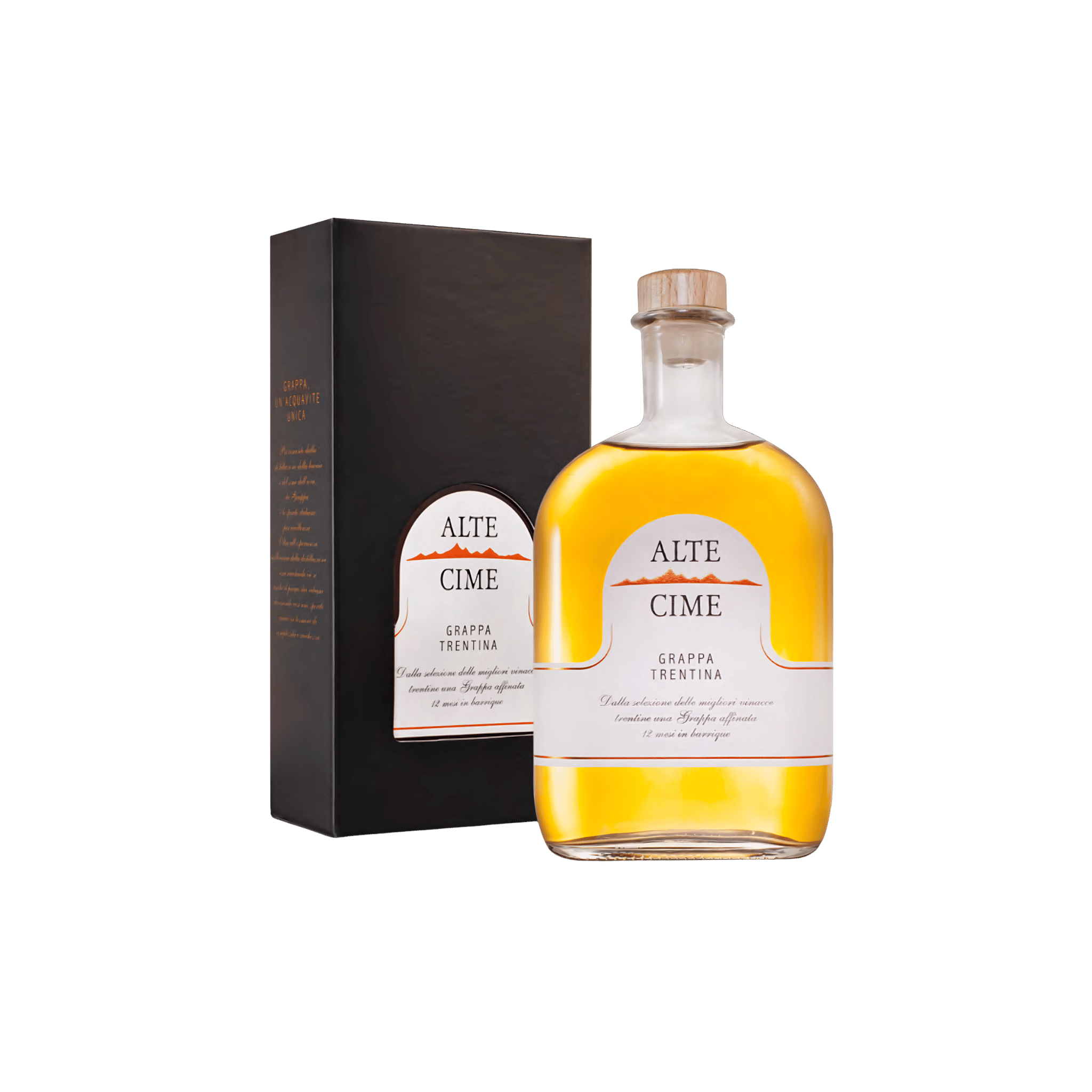 Alte Cime Grappa Trentina Affinata 50cl 40% vol.