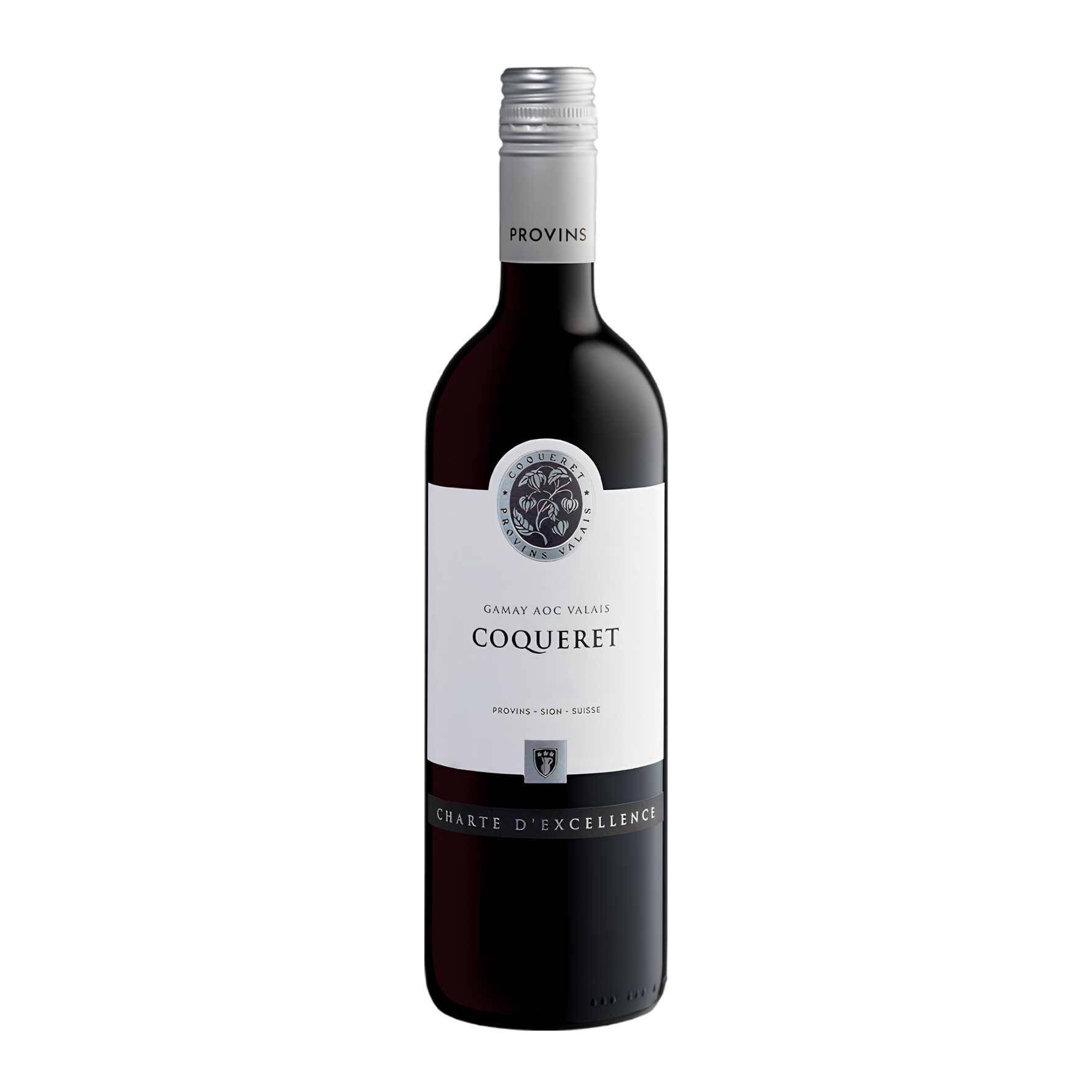 Charte d'Excellence Gamay Coqueret AOC Valais Provins