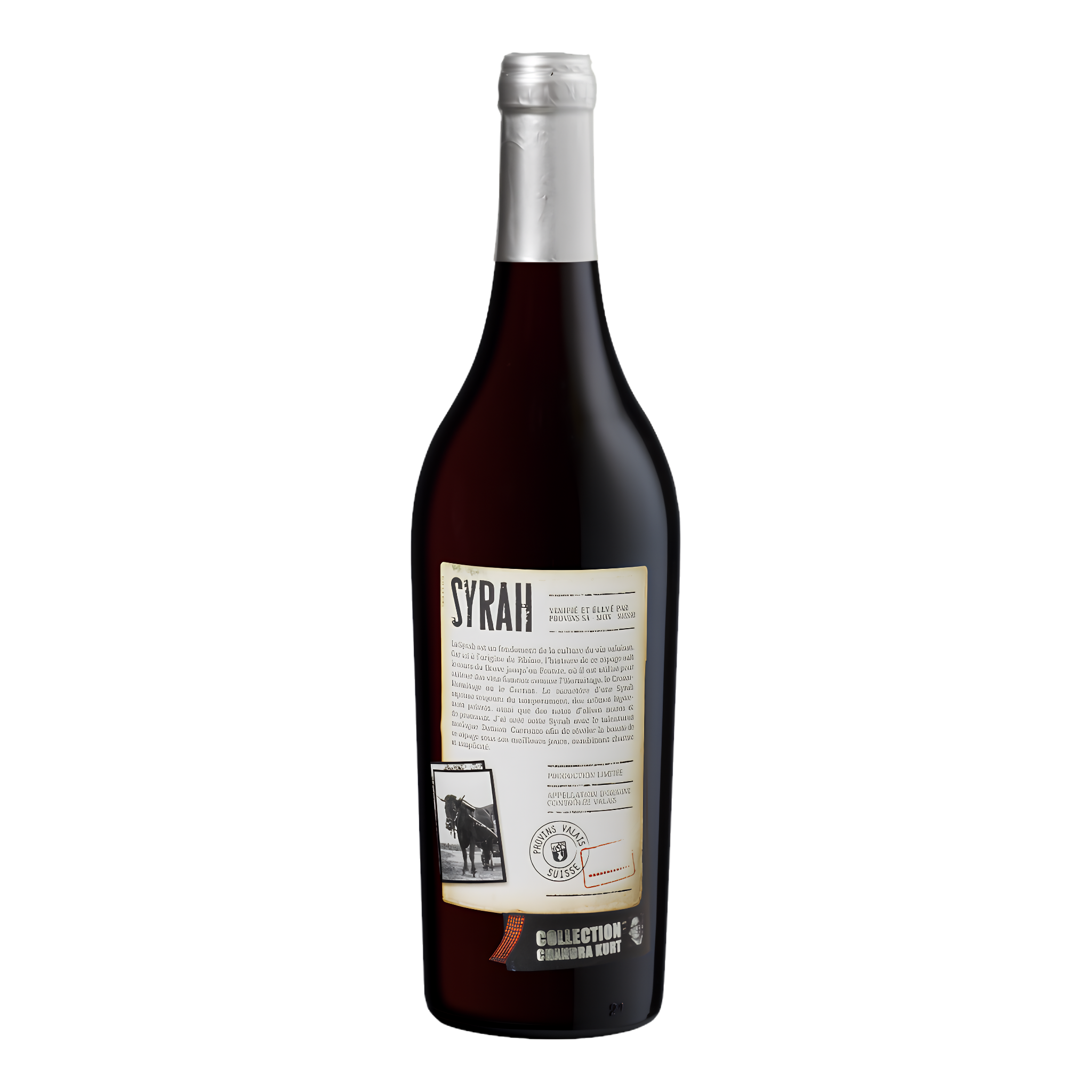 Collection Chandra Kurt Syrah AOC Valais Provins