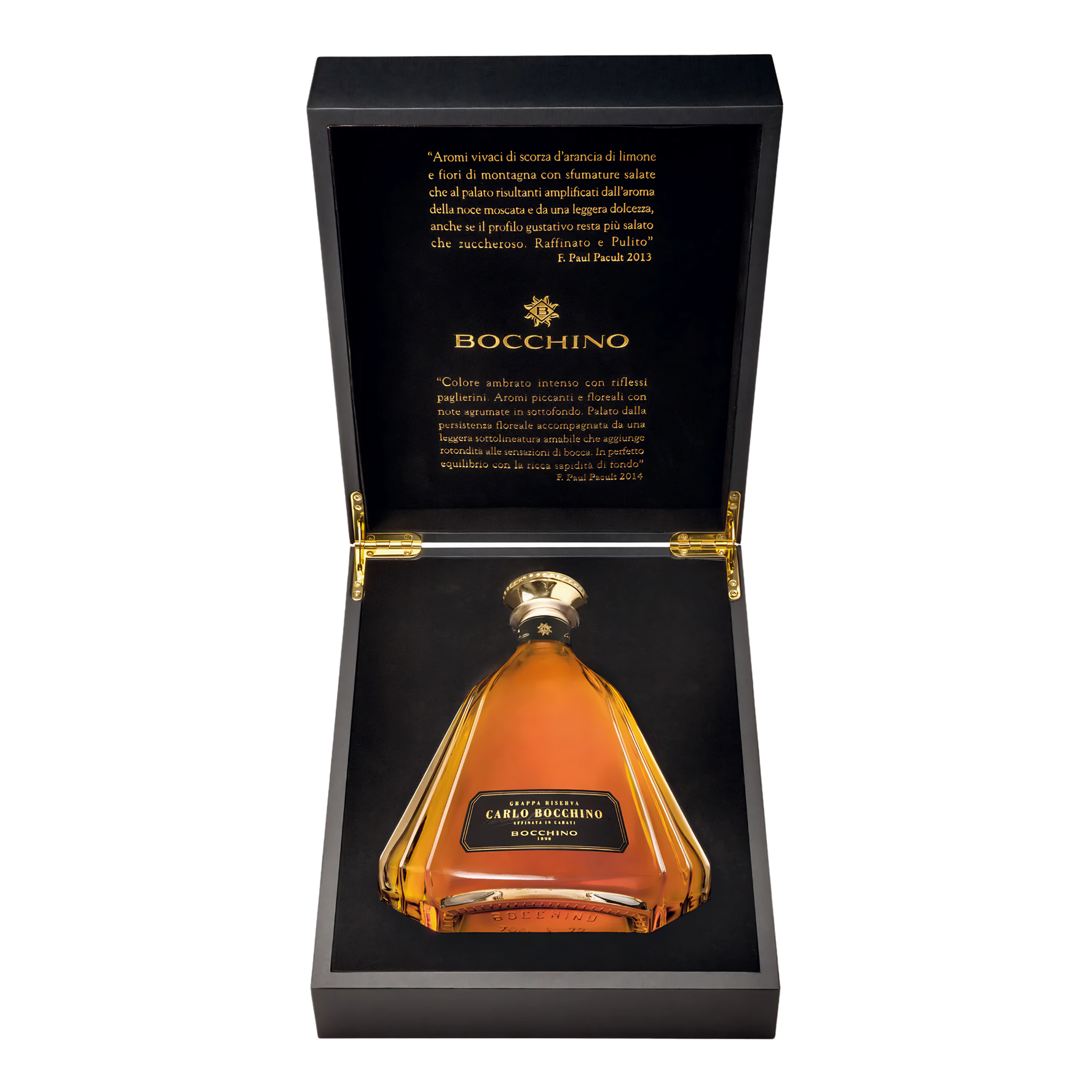 Grappa Riserva Carlo Bocchino in Geschenkbox 70cl 43% vol.