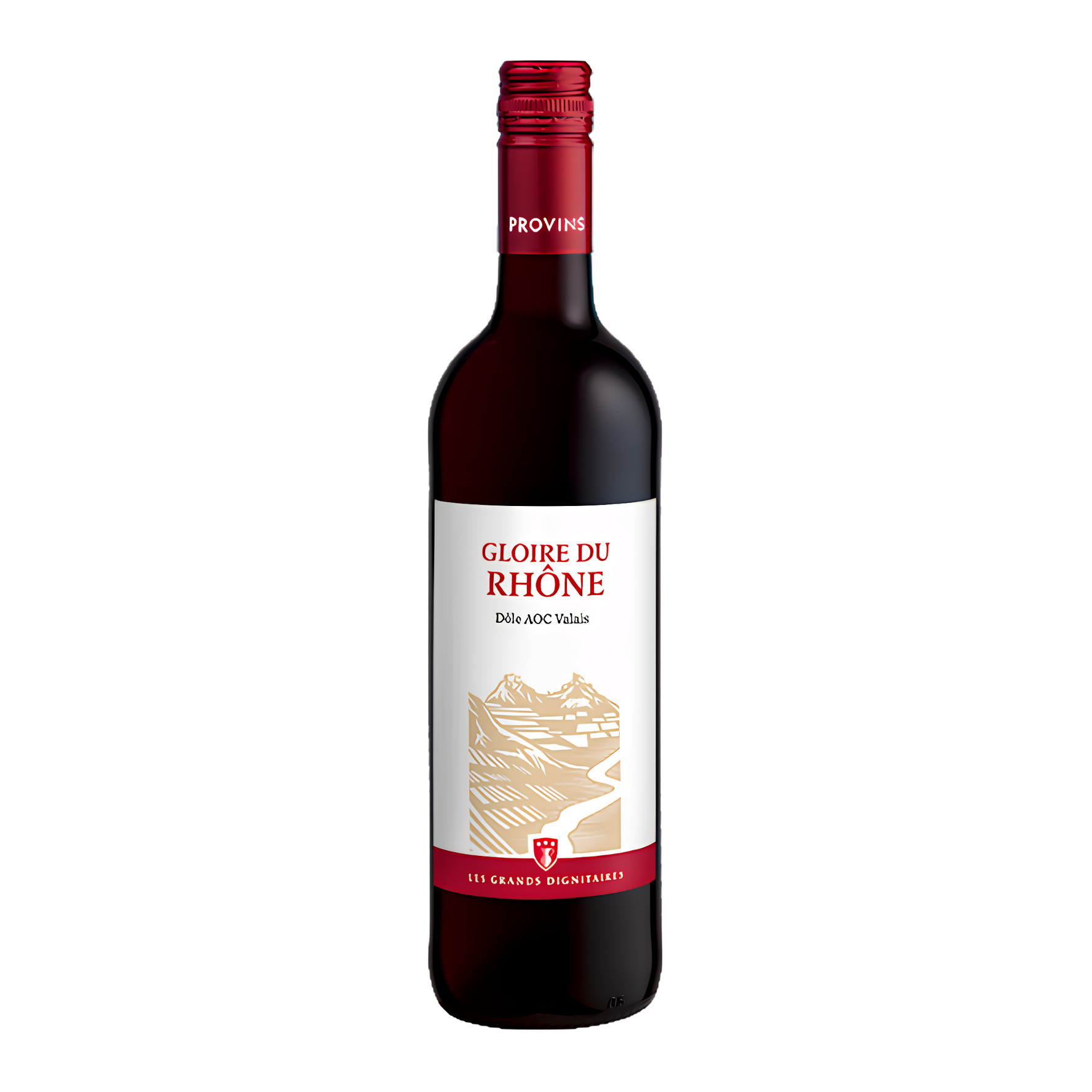 Les Grands Dignitaires Dôle Gloire du Rhône AOC Valais Provins