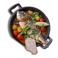 Magerer Fisch