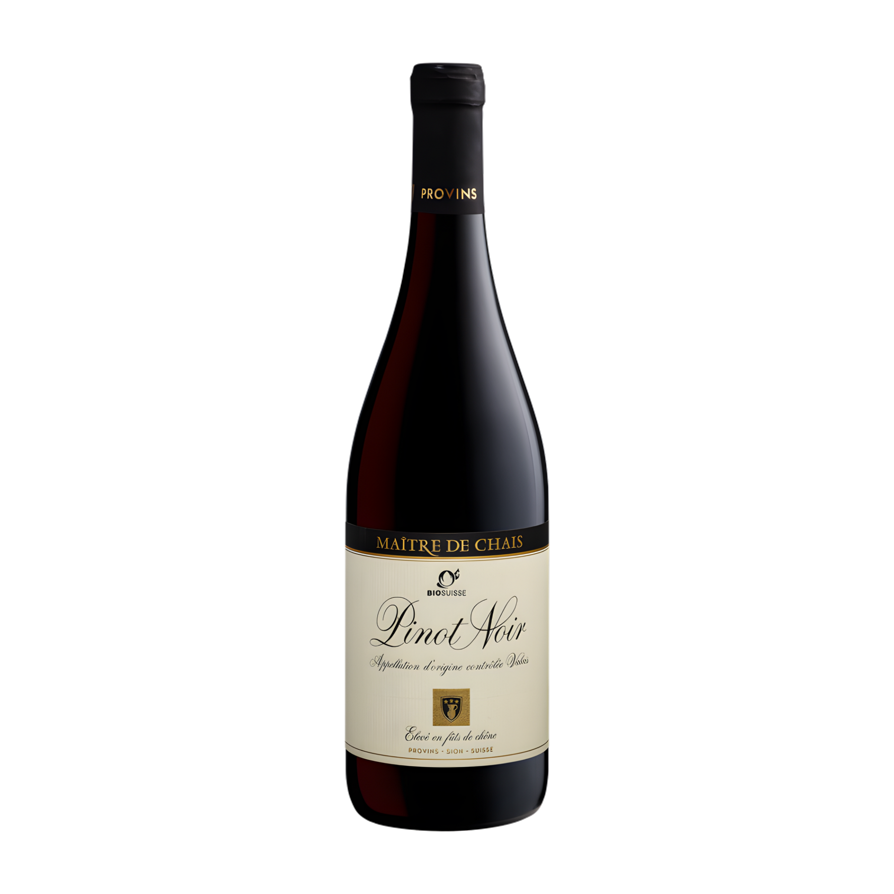 Pinot Noir Bio Bourgeon Maître de Chais AOC Valais Provins